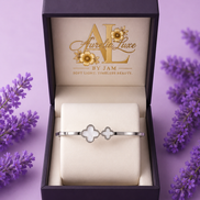 Flower Bracelet Stainless Steel