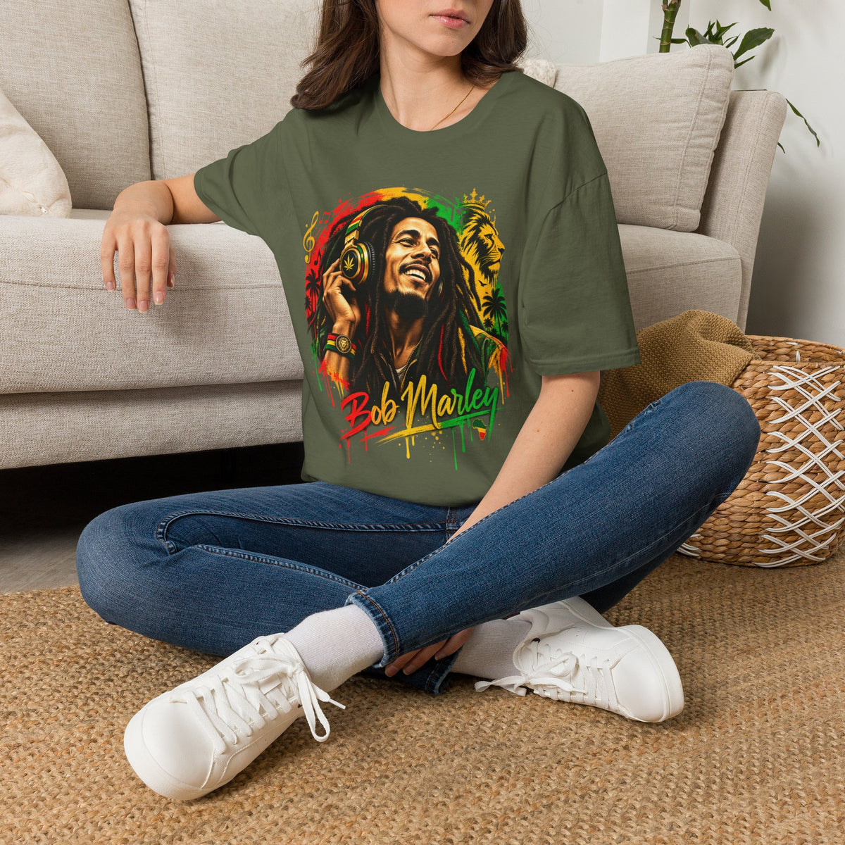 Portrait T-Shirt — Rasta Reggae Music Tee