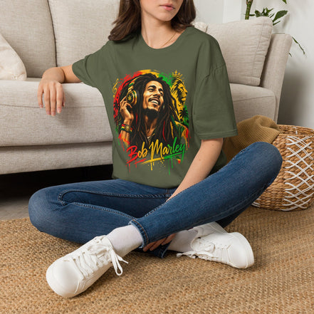 Portrait T-Shirt — Rasta Reggae Music Tee