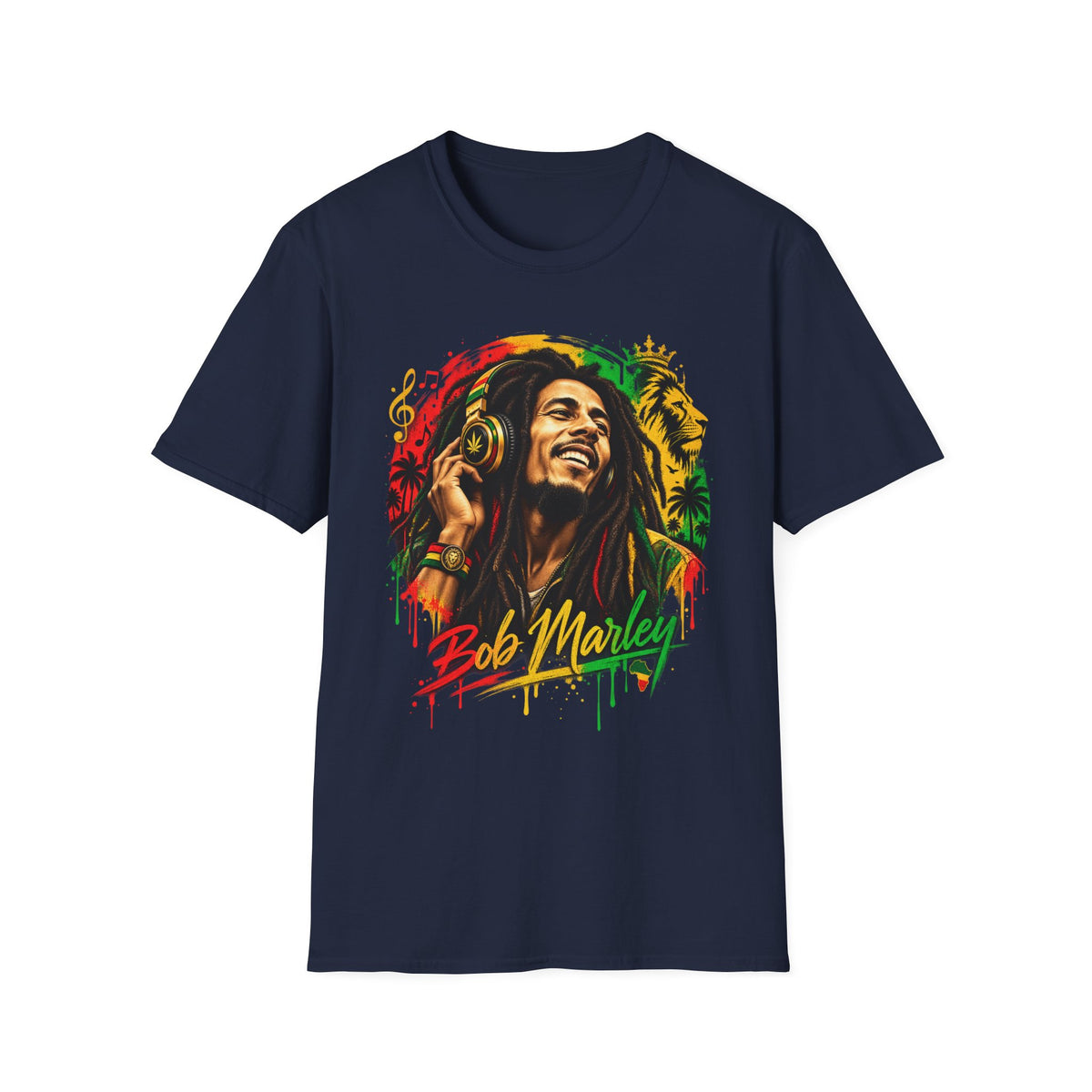Portrait T-Shirt — Rasta Reggae Music Tee
