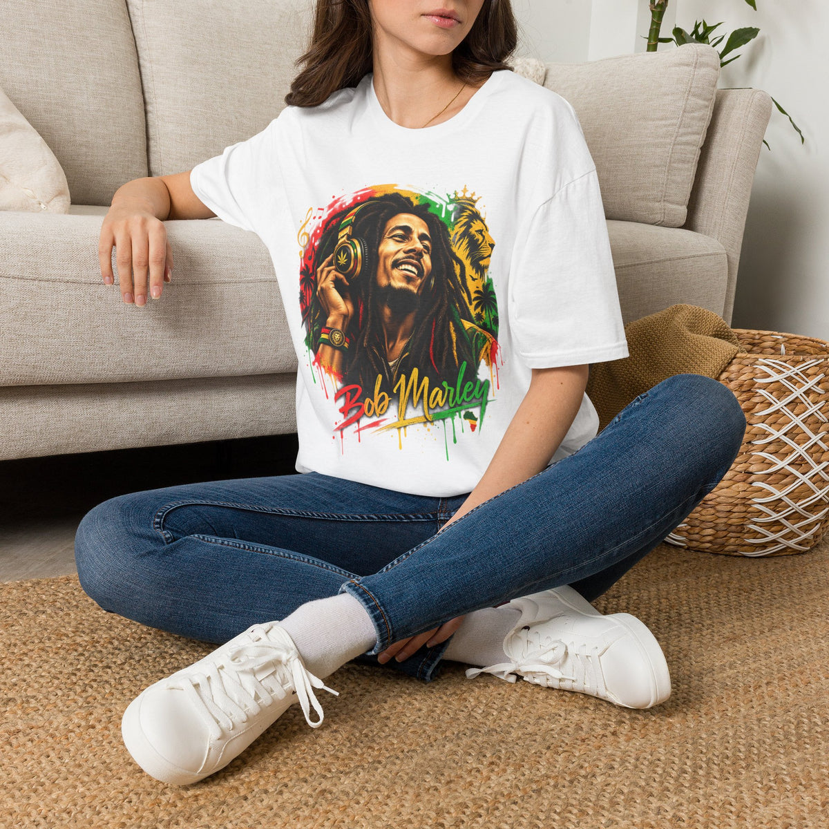 Portrait T-Shirt — Rasta Reggae Music Tee