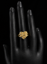 Luxe Golden Heart  Statement Ring