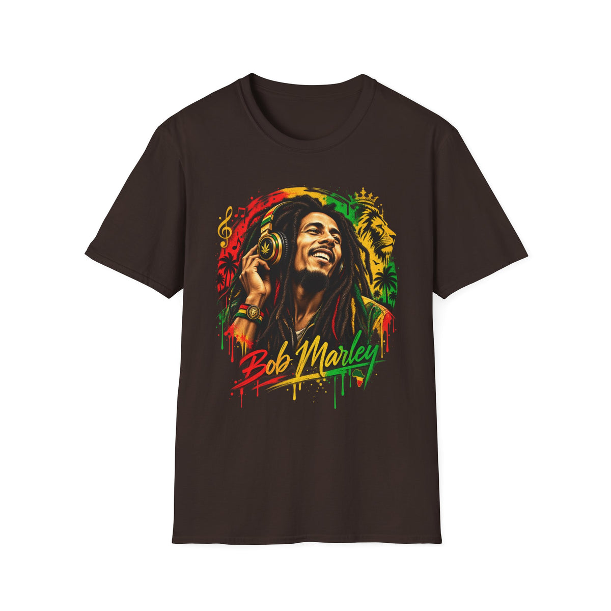 Portrait T-Shirt — Rasta Reggae Music Tee
