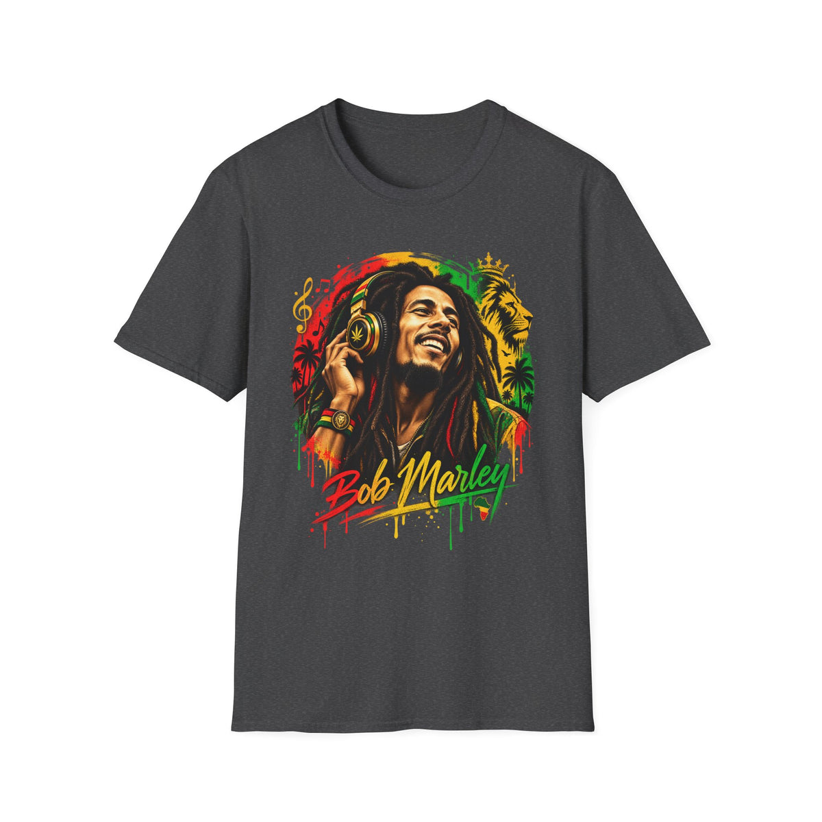 Portrait T-Shirt — Rasta Reggae Music Tee