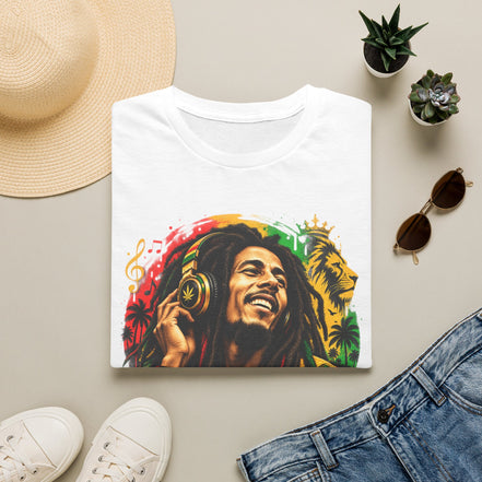 Portrait T-Shirt — Rasta Reggae Music Tee