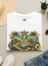 Good Weed Graphic T-Shirt — Retro Pink Cannabis Art Tee