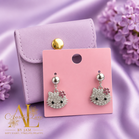 Hello Kitty Drop Earrings