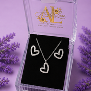 High Quality Stainless Steel Earrings & Necklace Sets