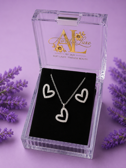 High Quality Stainless Steel Earrings & Necklace Sets