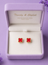 Flower Brass Earring