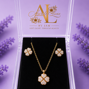 High Quality Stainless Steel Earrings & Necklace Sets