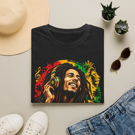 Portrait T-Shirt — Rasta Reggae Music Tee