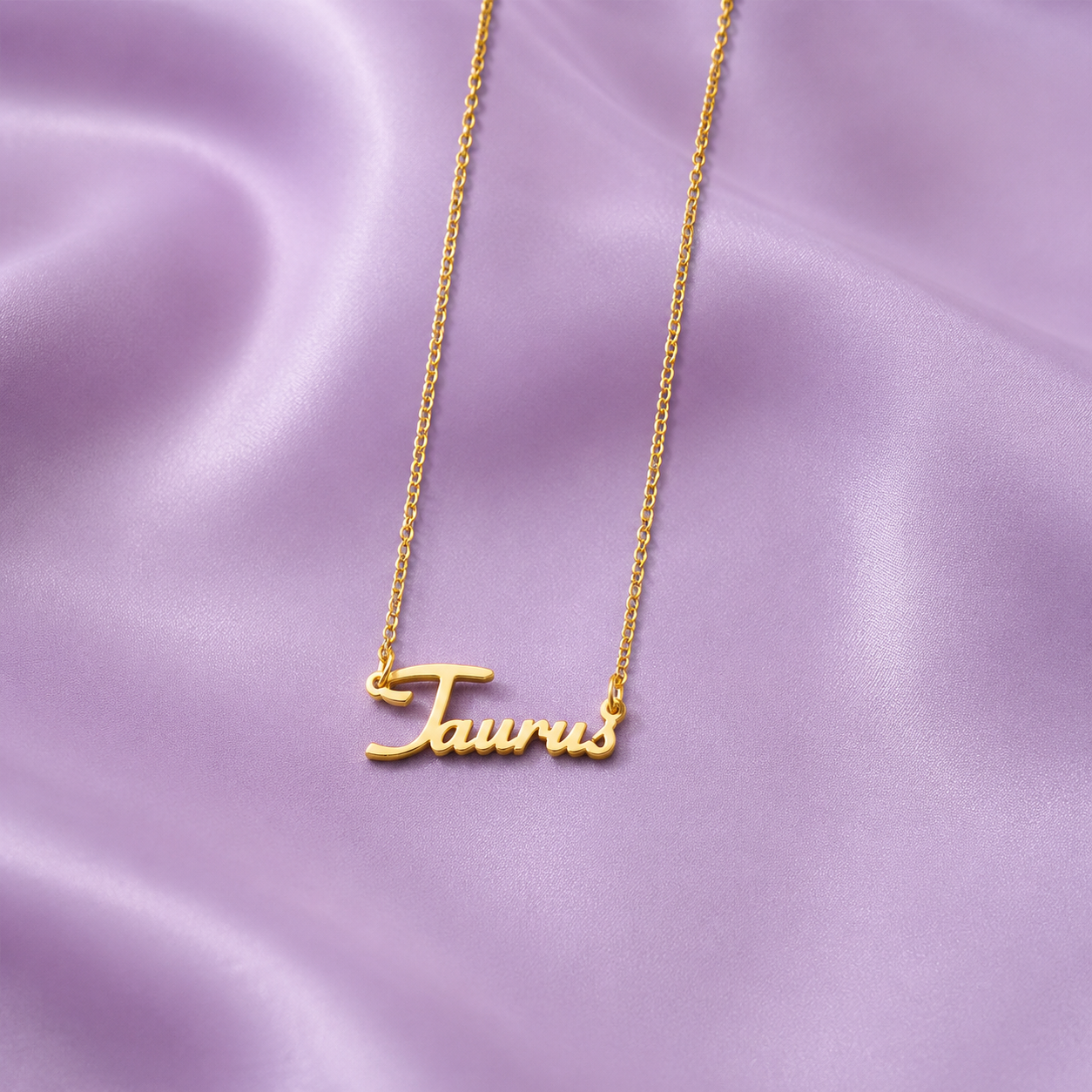 Zodiac Signs Stainless Steel necklace Waterproof Non-Tarnish(18”/20”)