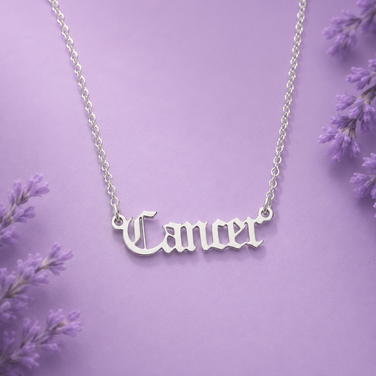 Zodiac Signs Stainless Steel necklace Waterproof Non-Tarnish(18”/20”)