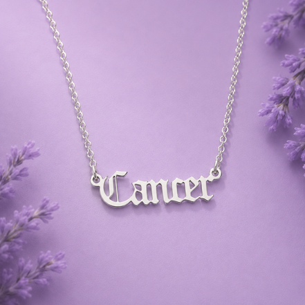 Zodiac Signs Stainless Steel necklace Waterproof Non-Tarnish(18”/20”)
