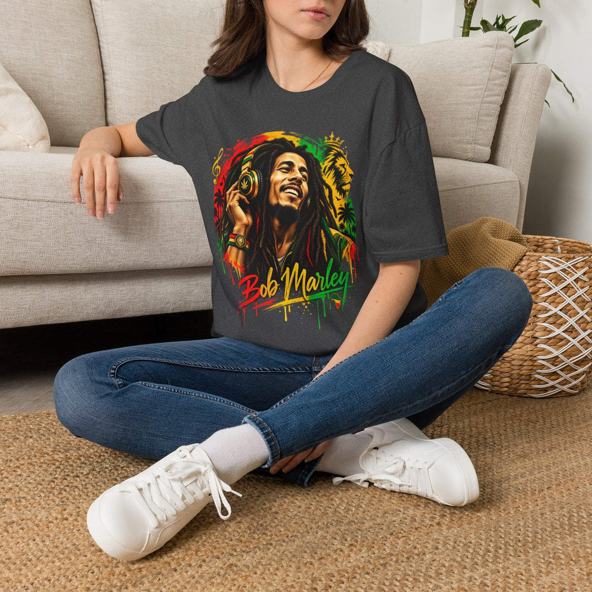 Portrait T-Shirt — Rasta Reggae Music Tee