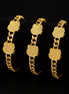 Gold Plated Kitty Charm Bracelet