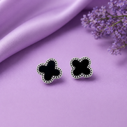 Flower Brass Earring