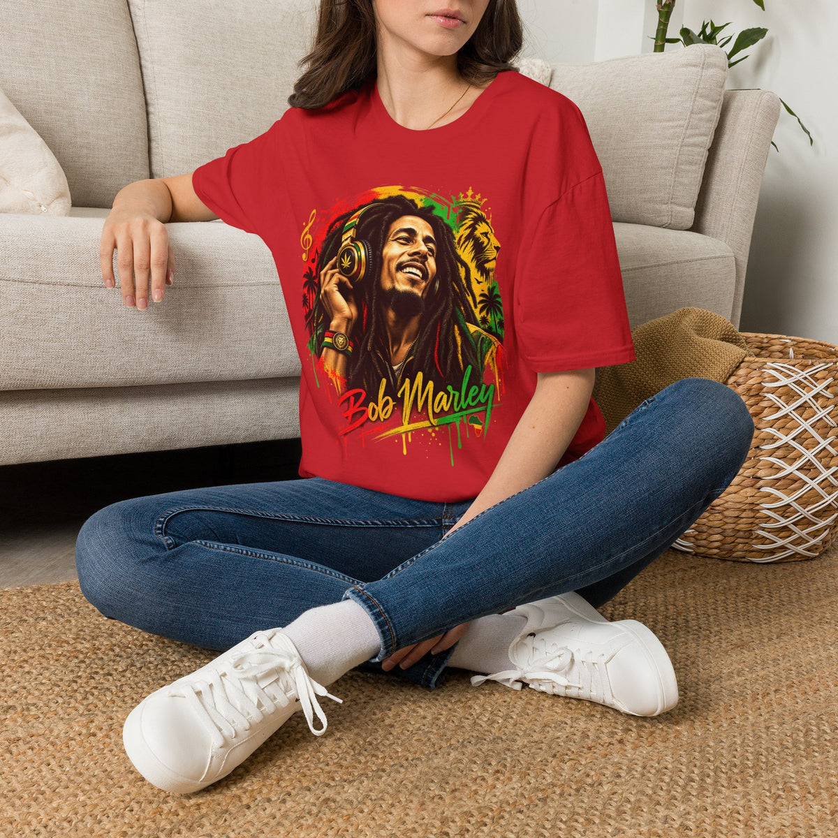 Portrait T-Shirt — Rasta Reggae Music Tee