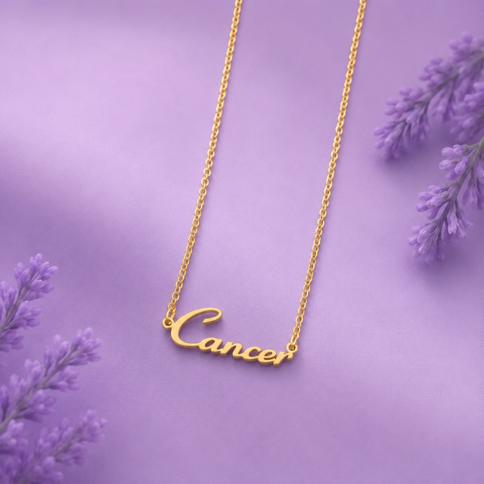 Zodiac Signs Stainless Steel necklace Waterproof Non-Tarnish(18”/20”)
