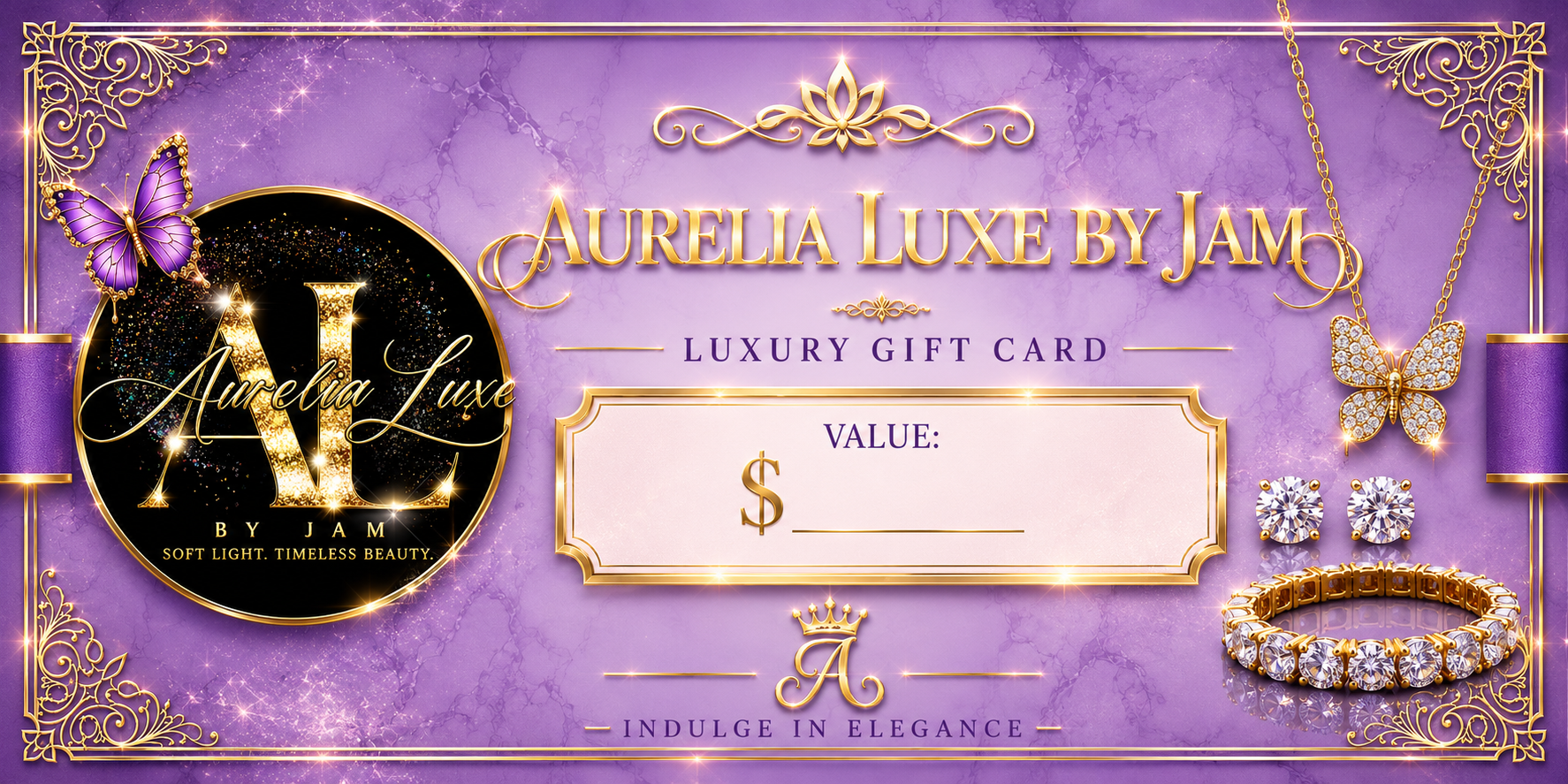 Aurelia Luxe by Jam GIft Card