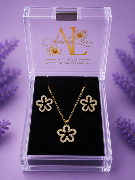 High Quality Stainless Steel Earrings & Necklace Sets