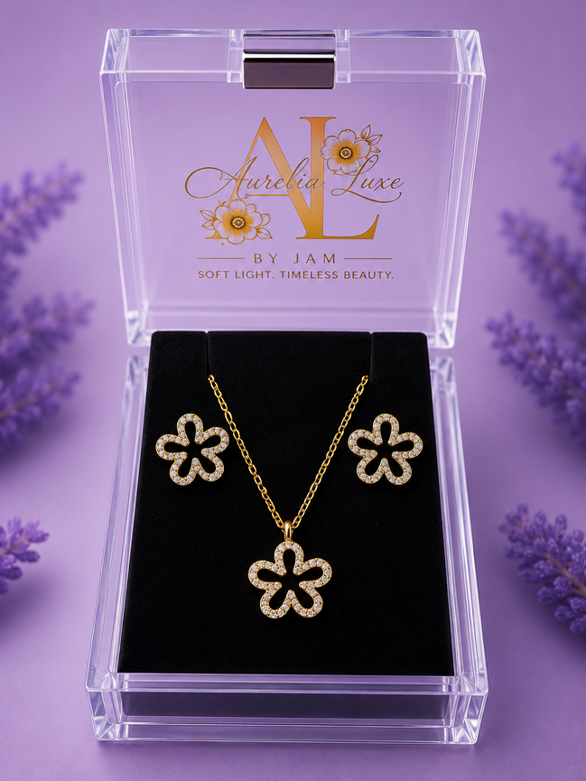 High Quality Stainless Steel Earrings & Necklace Sets