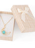 Jewelry Gift Box Set Rectangle Cardboard Paper Jewelry Boxes with Bowknot Empty Packaging Cases with Lid for Necklaces Rings Earrings Pendants Displaying