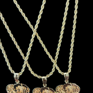 Betty Boo 18K Gold-Plated Heart Pendant Necklace