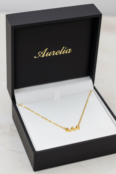 18k Gold Plated Angel Number Necklace 304 Stainless Steel