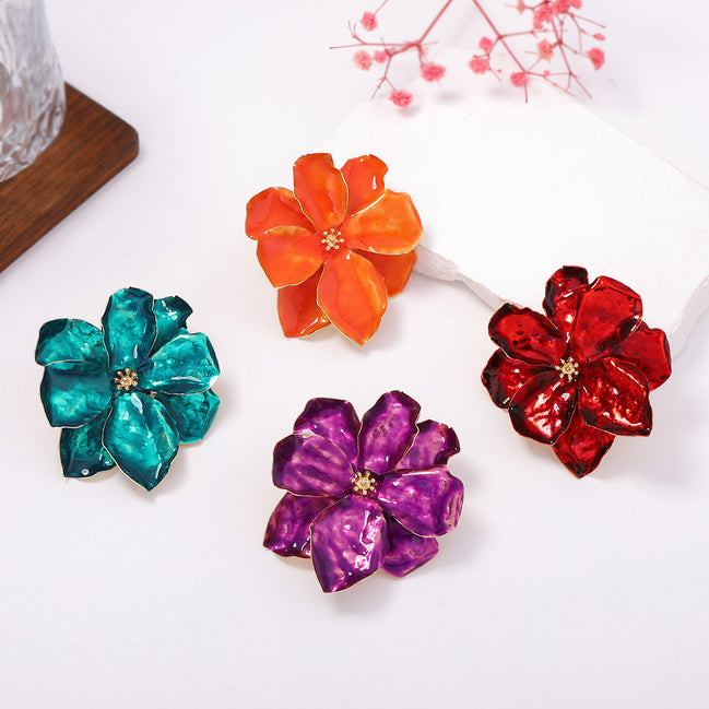 Petal Drop Earrings for women