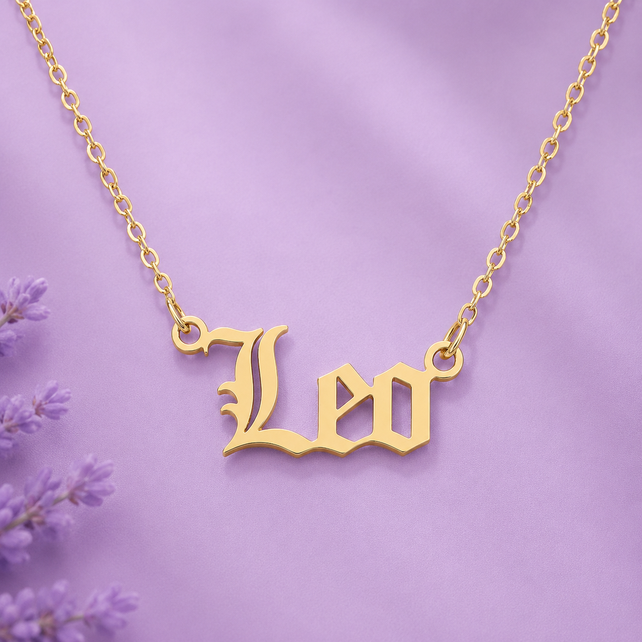 Zodiac Signs Stainless Steel necklace Waterproof Non-Tarnish(18”/20”)