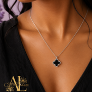 Elegant Four Leaf Clover Necklace