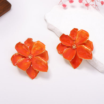 Petal Drop Earrings for women