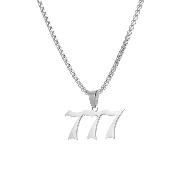 18k Gold Plated Angel Number Necklace 304 Stainless Steel